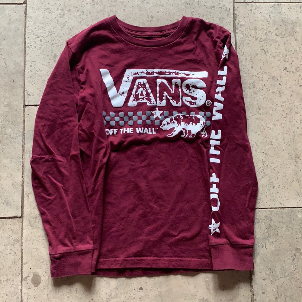 Vans long sleeve shirt